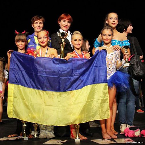 Сборная Украины по детско-юношескому фитнесу на Чемпионате Европы 2016